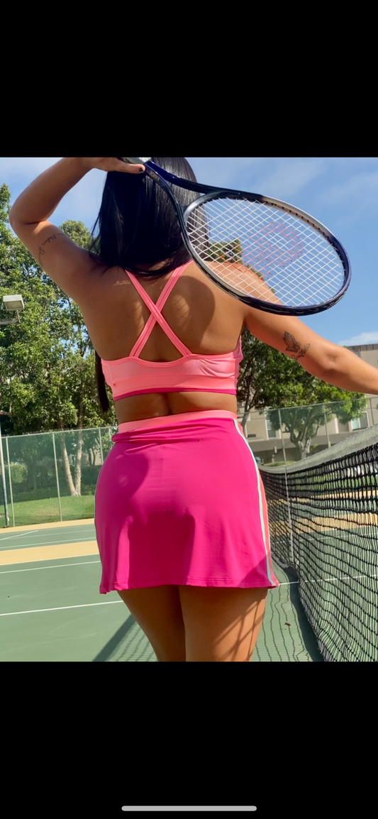 Pink tennis top Beat.co