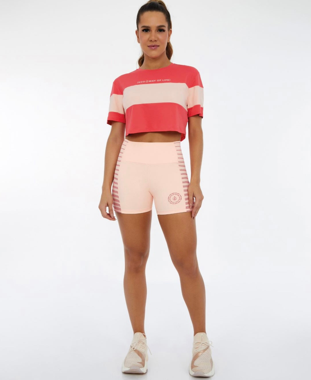 Shorts with Stripes Alto Giro